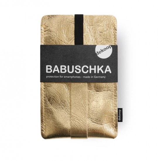 Babuschka Handytasche I-phone 6+ Gold dekoop