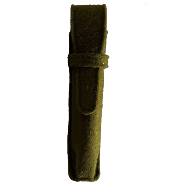 Pen Case Stiftetui Füllhalteretui Kugelschreiberetui Olive 003