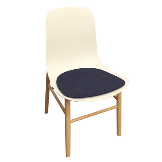 Kristalia Sharky Chair Sitzauflage aus Wollfilz