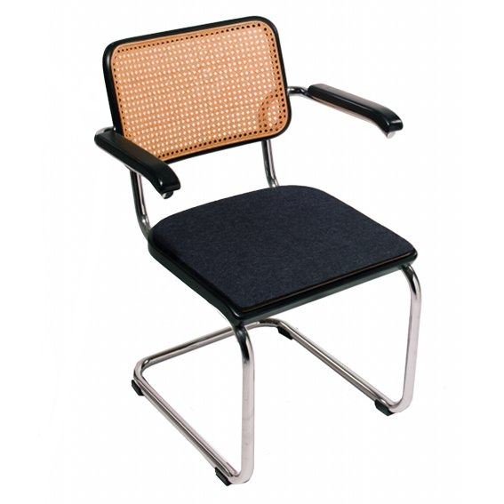 Sitzauflage Wollfilz Thonet S32 S64 Marcel Breuer Wollfilz